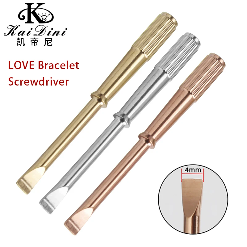 Applicable For Cartier LOVE Series Bracelet Screwdriver Wide Version 4mm Titanium sSteel Tool Accessories Screwdriver Driver