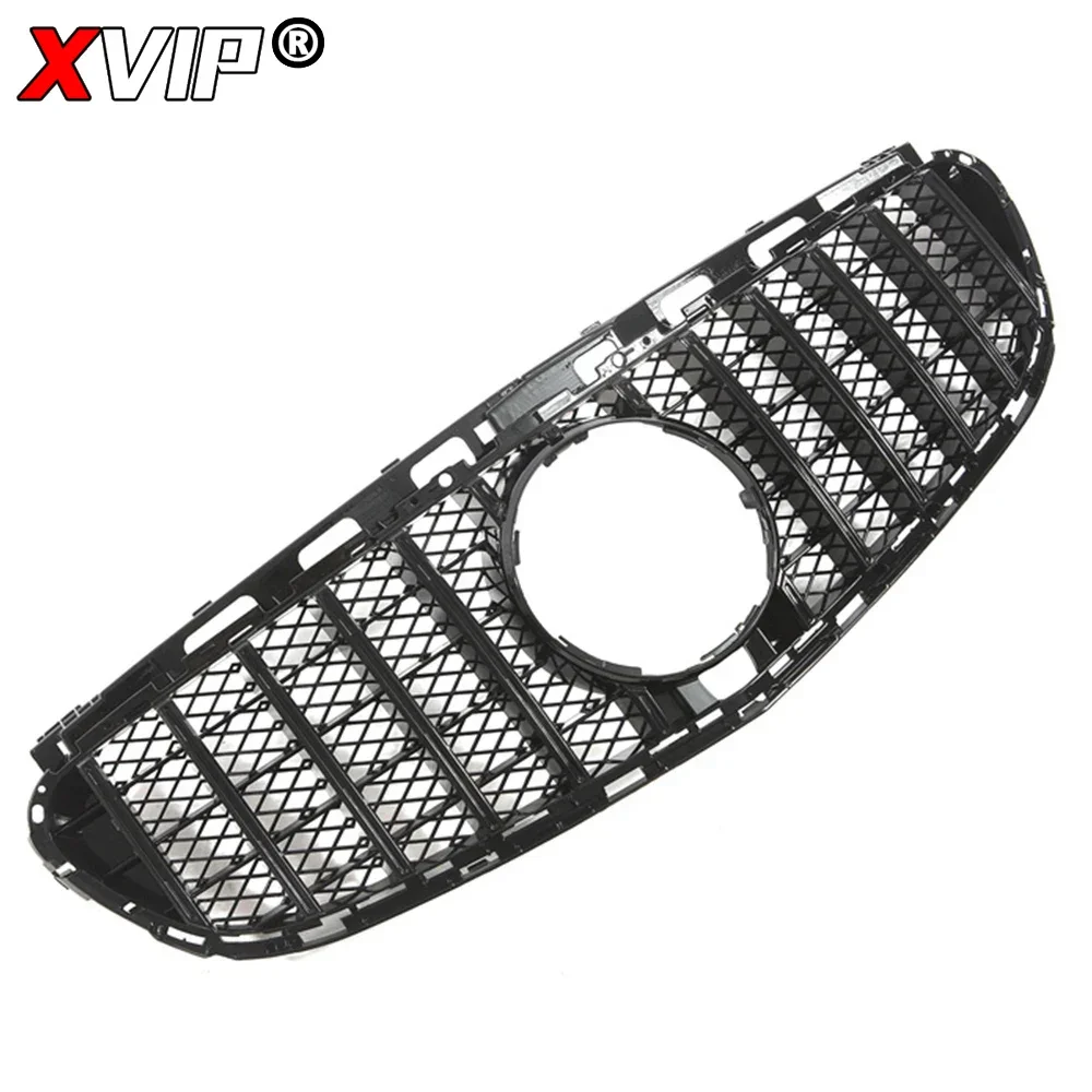 XVIP Glossy Black AMG Style Front Racing Grilles For Mercedes Benz E-Class W212 E200 E250 E350 E550 2014-2016 Tuning Accessories