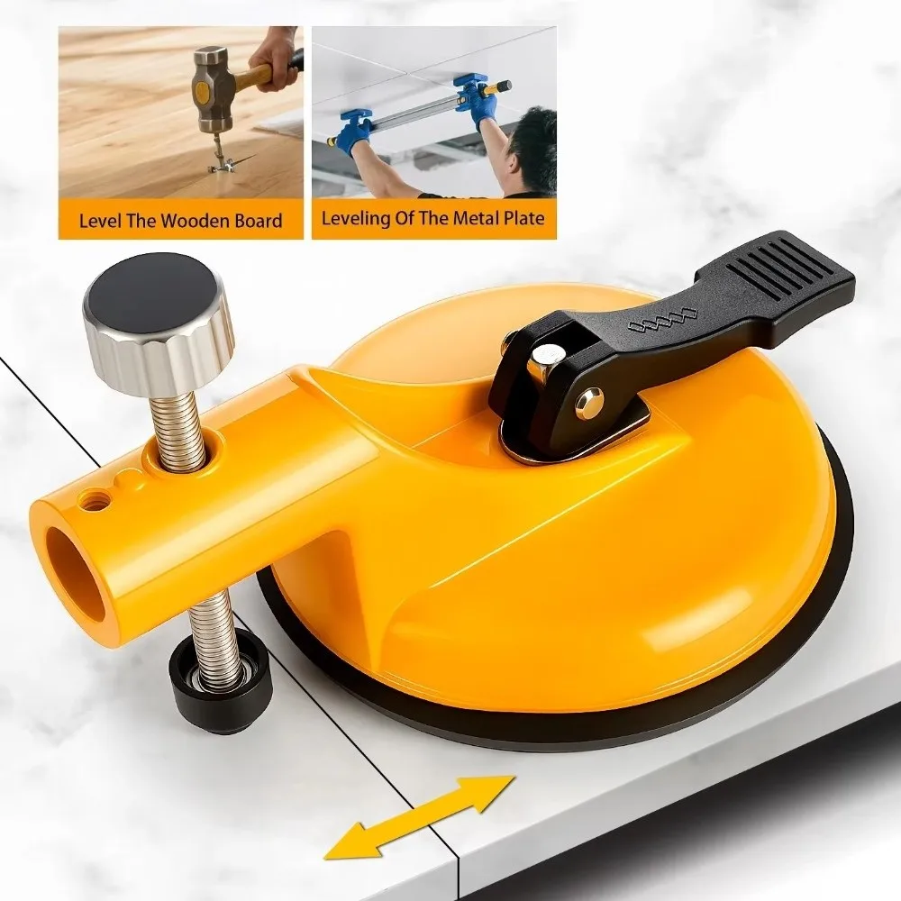 

Adjustable Tile Leveler Aluminum Alloy Suction Cup Tile Leveling Tool Wall Tile Leveler