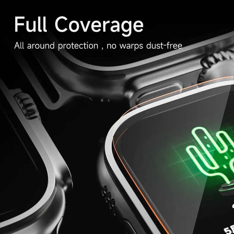 5 Stuks Groothandel Hydrogel 3d Screen Protector Beschermer Film Voor Apple Watch S8 S7 S6 S5 Se 45Mm Volledig Gebogen Cover Screen Protectors