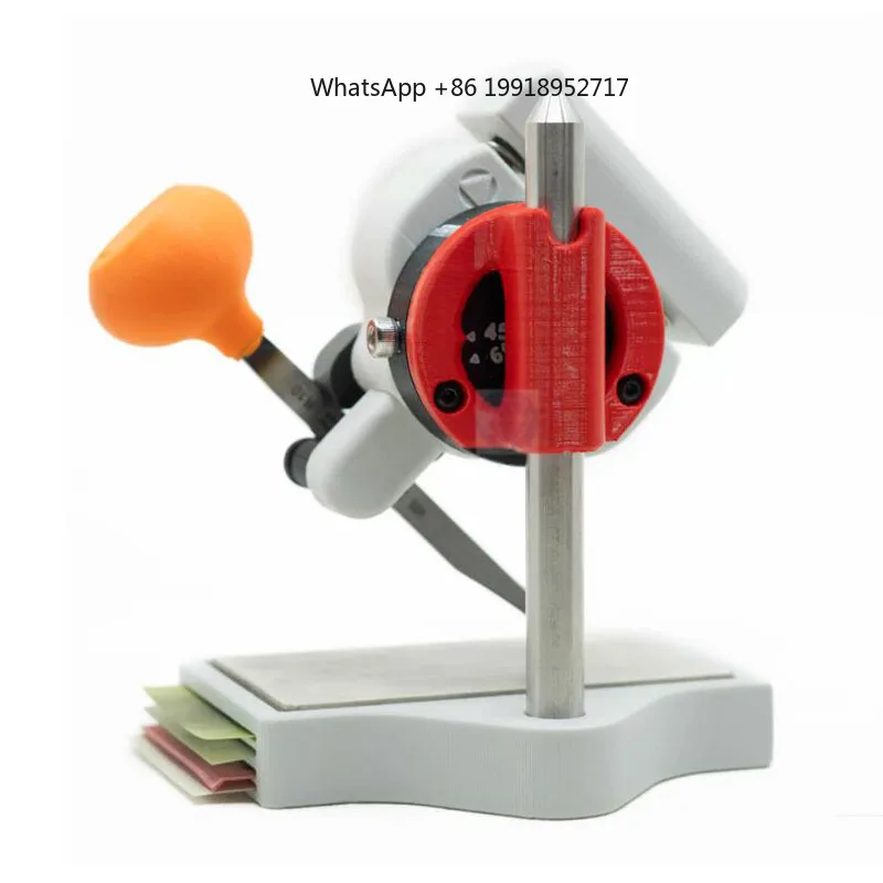 Switchable 4-Angle Hand-Carving Sharpening Knife and Storage Stand