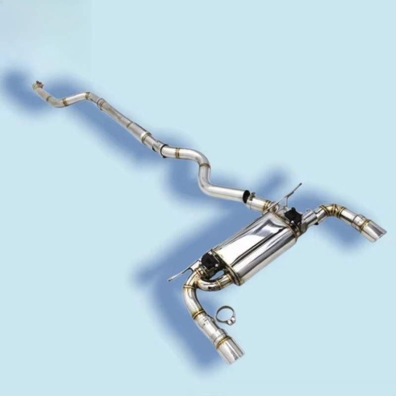 

Valved Sport Exhaust System 2014-2021 Muffler Exhaust Pipe Car for Bmw F30 340i B58 3.0t Carton Box