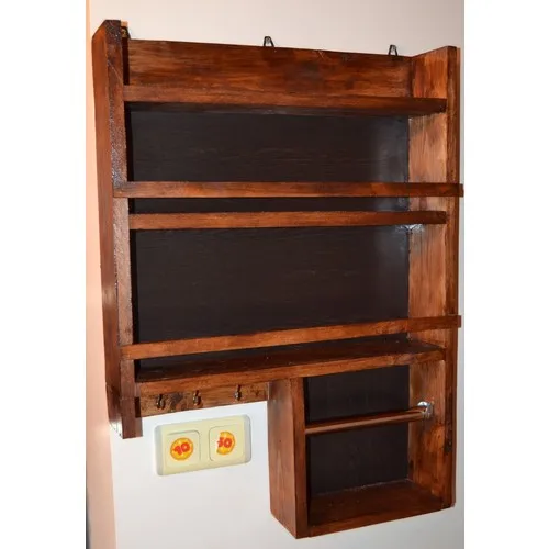 Holz Küche Rack Spice Havluluklu