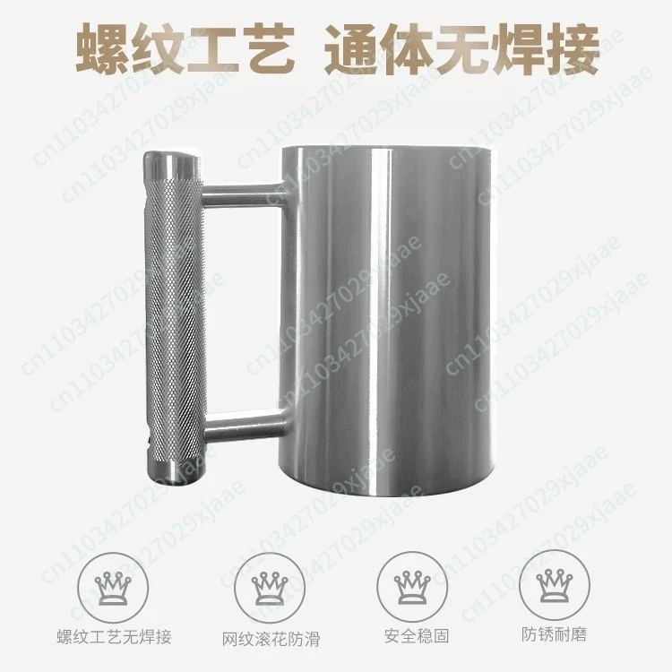 

Гантель-бутылка для воды из нержавеющей стали 304, утяжеленная, для фитнеса, 6 кг/8 кг