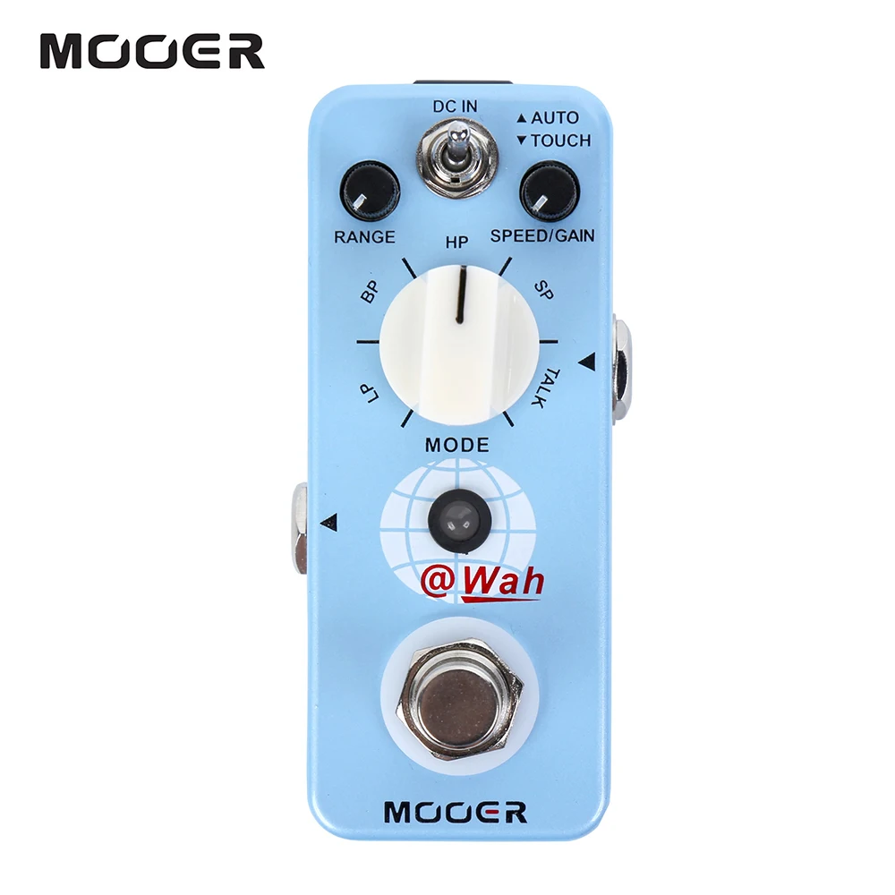 MOOER Wah Guitar Effect Pedal Digital Auto Wah Guitar Pedal 5 Modes LP/BP/HP/SP/TALK True Bypass Guitar Parts & Accessories