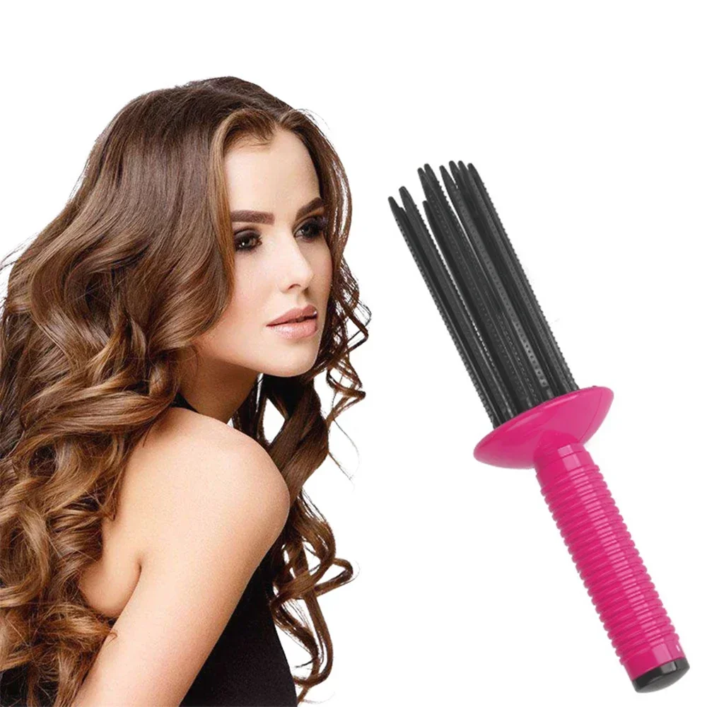 

Air Volume Hair Fluffy Styling Curler Comb Hair Curler Comb Heatless Curling Roller Styling Tools For Women Tools