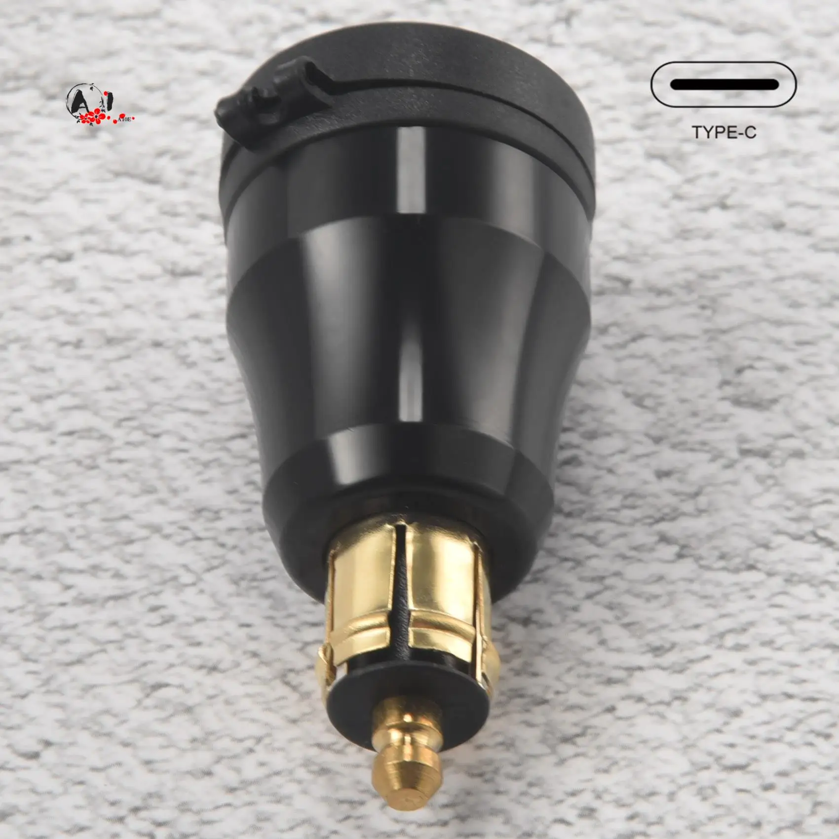 

A10E-Водонепроницаемое быстрое зарядное устройство для мотоцикла с портом USB Type-C 12 В/24 В Qc3.0 Адаптер питания Hella Din Разъем для Bmw Ducati Tr