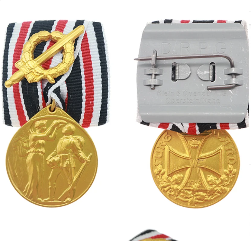 1 PC WWI Veteran's Honor Medal Sword Ornament Plaque from the Weimar Period