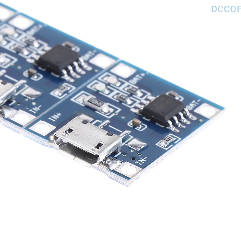 5Pcs 5V 1A TYPE-C Micro USB Lithium Battery Charging Board Charger Module With Protection Dual Functions 18650 TP4056