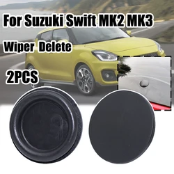 Car Rear Windshield Wiper Arm Delete Bung Grommet Blade Rubber Plug Waterproof Block Off Tailgate For Suzuki Swift MK2 MK3 Sport