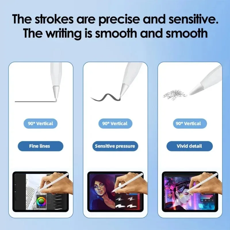 4/1PCS Noise Reduction Replacement Tablet Pen Nib Touchscreen Pen Tips for Apple Pencil 1st 2nd Generation Stylus Pen Nib