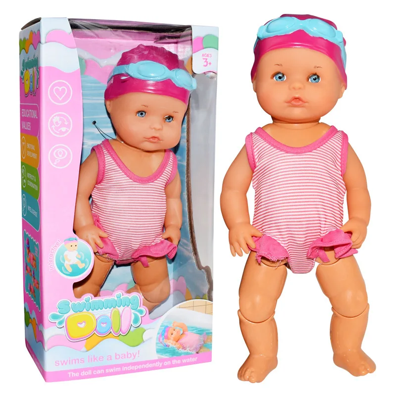 New Children Beach swimming pool water play dolls, summer electric dolls water toys