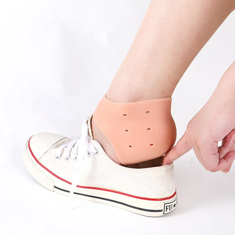

1 Pair Protective Sleeve Heel Spur Pads Healthcare Supply for Plantar Fasciitis Relief and Heel Pain Pressure Reduction
