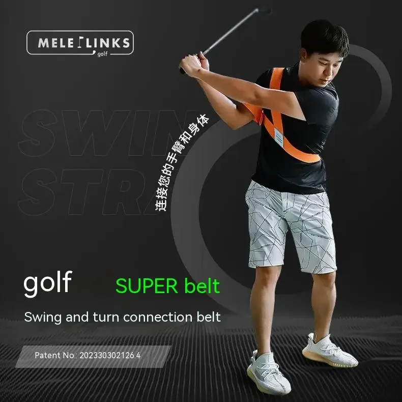 Training Aids Golf Swing Correcto Golf Swing Strap Belt Gesture Alignment Golf Practice Supplies Men Women Teenagers Beginner