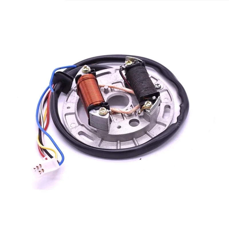 Imagem -05 - Kit Rotor Interno para Motocicleta Estator de Ignição Bobina Magneto com Placa para Suzuki Stroke 100cc ax 100 2t Fr80 Scooter Ax100