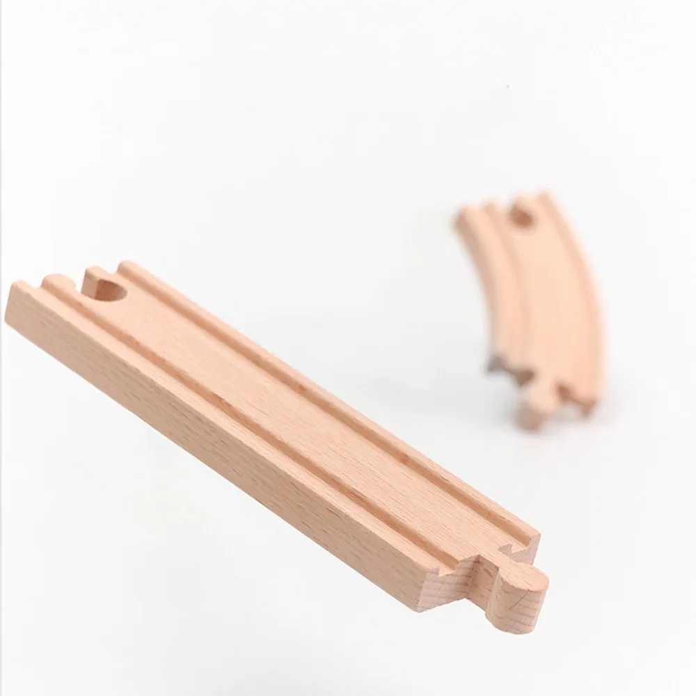 Bausteine Montieren Modell Set Zug Track Spielzeug Holz Track Zubehör Track Connector Spielzeug Holz Track Eisenbahn Spielzeug