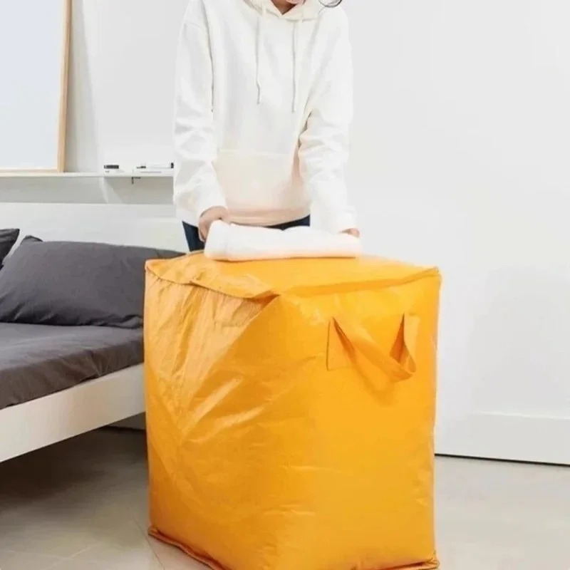 New 110L/180L/240L Extra Large Capacity Moving Bag Waterproof Heavy Duty Storage Sack Thickened Material Foldable Packing