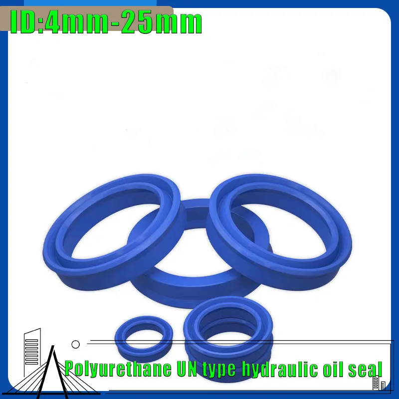 

10 шт. полиуретановый UN/UHS внутренний диаметр 4-25 мм гидравлическое сальник/уплотнительное кольцо цилиндра/Y-образное/U-образное/масляное уплотнение из полиуретана