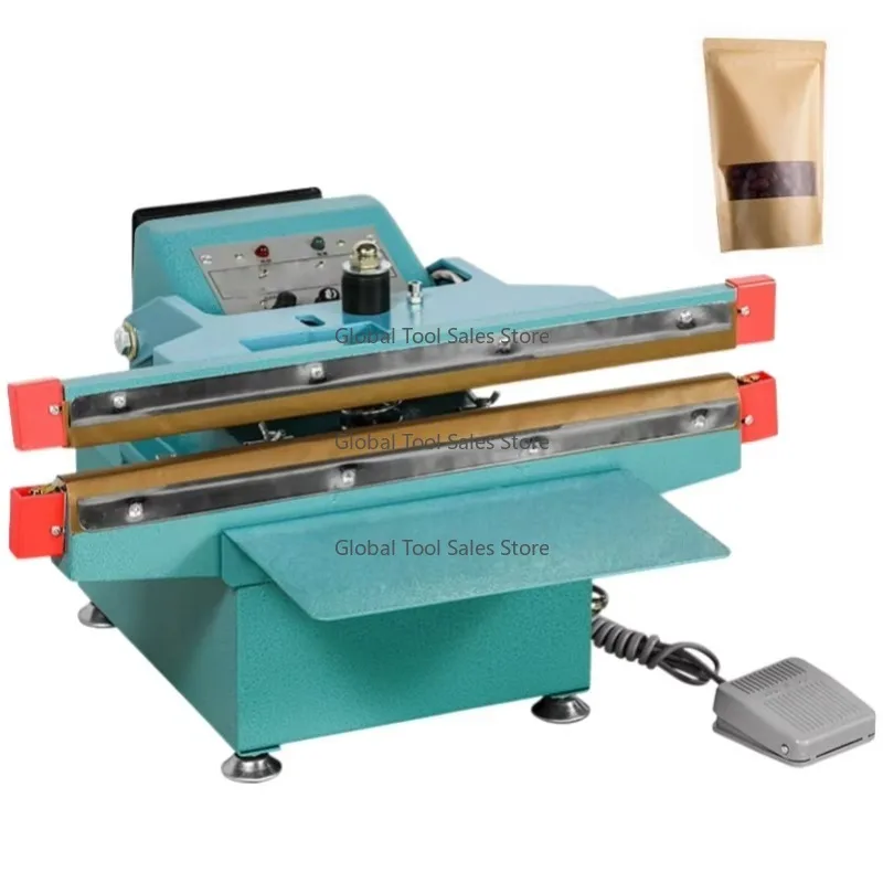 

Automatic Desktop Foot-Operated Pneumatic Sealing Machine for Semi-Automatic Large Plastic-Aluminum Foil Composite Bags Film