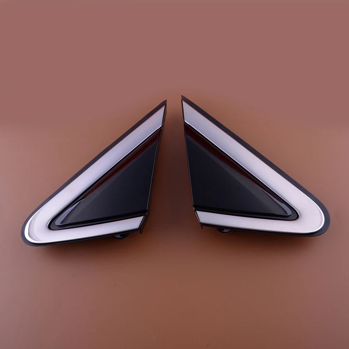 

1 Pair Car Front Fender Trim Rear View Mirror Triangle Finisher Fit for Nissan Murano 2015 2016-2018 963185AA0A 963195AA0A New