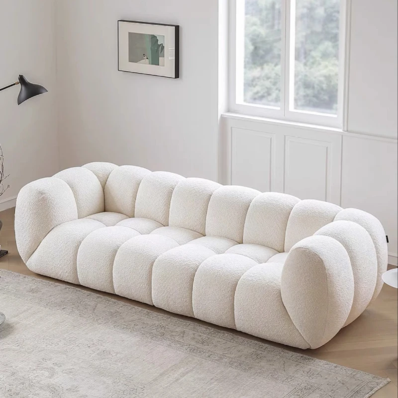 

Cream White Living Room Sofas Couch Lounge Create Individual Living Room Sofas Nordic Design Lazy Muebles Postmodern Furniture