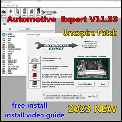 2023 Newest Automotive Expert 11.33 Version + TIME unexpire patch Automotive Expert 9.61 for Multiple Install + Video Guide