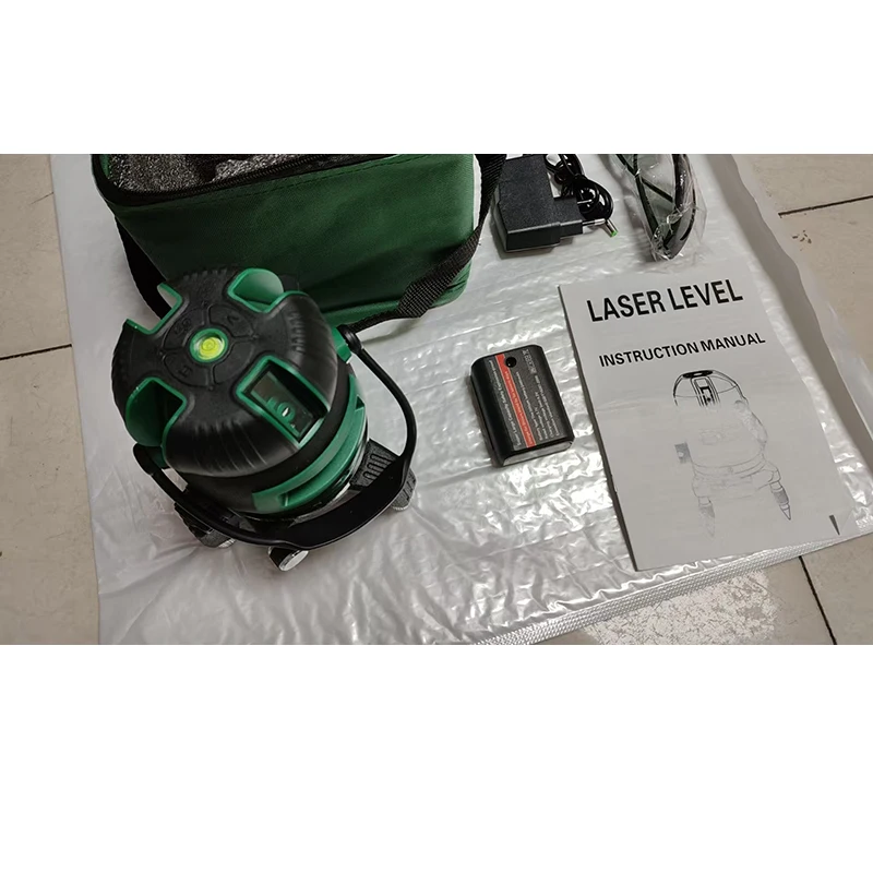 Linia laserowa 2/3/5 Linia samokontrola 360 Zielona zielona wiązka laserowa