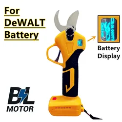 Fit For Dewalt 20V Battery Brushless Scissor Cordless Pruner Shears Electric Branches Cutter Pruning Garden Power Tools