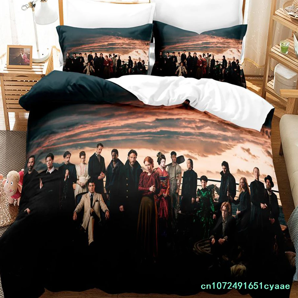 2023 TV Play 1899 Bedding Set Single Twin Full Queen King Size Bed Set Aldult Kid Bedroom Duvetcover Set Anime Parure De Lit Bed
