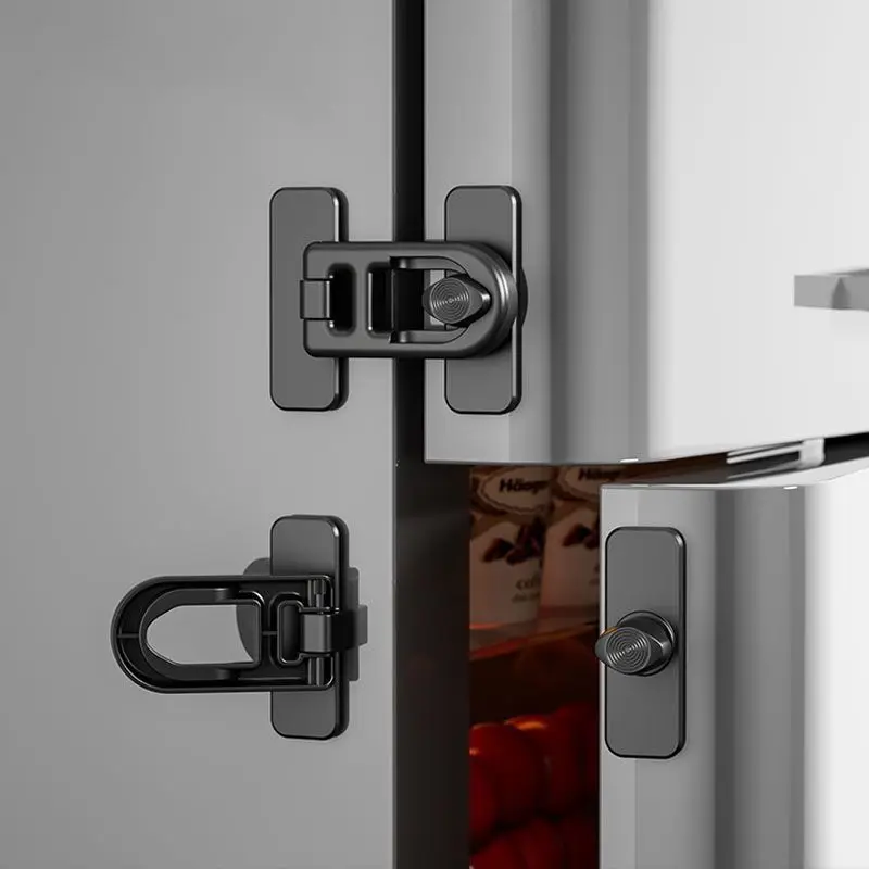 1 Pcs Home Refrigerator Lock Fridge Freezer Door Catch Lock Toddler Kids Child Oven Cabinet Safety Lock For Baby Safety Lock