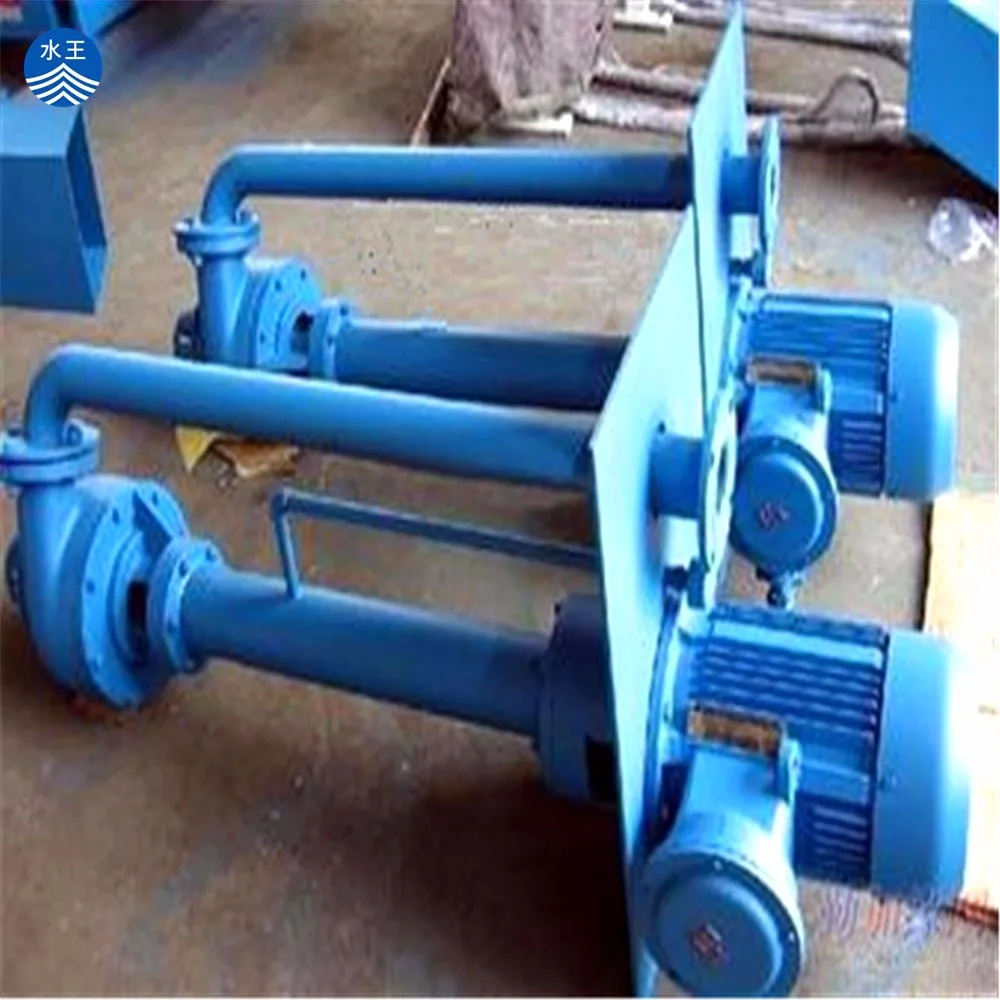 YW Electric Centrifugal Submersible Mud Sand Pump Vertical Non-clog Semi Submerged Dirty Water Pump