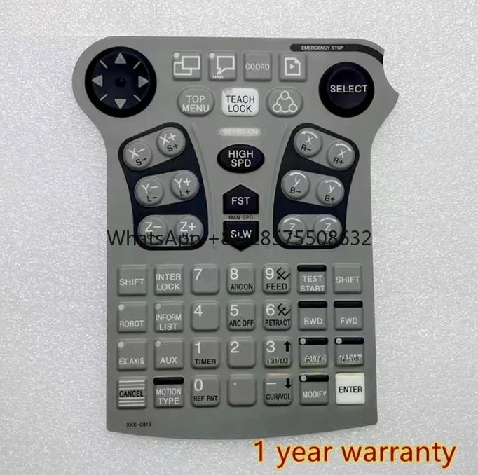 New For  JZNC-XPP02B YASNAC XRC XKS-001E XKS-002E XKS-000E XKS-012E XKS-005E Yaskawa Motoman Membrane Keyboard Button Keypad