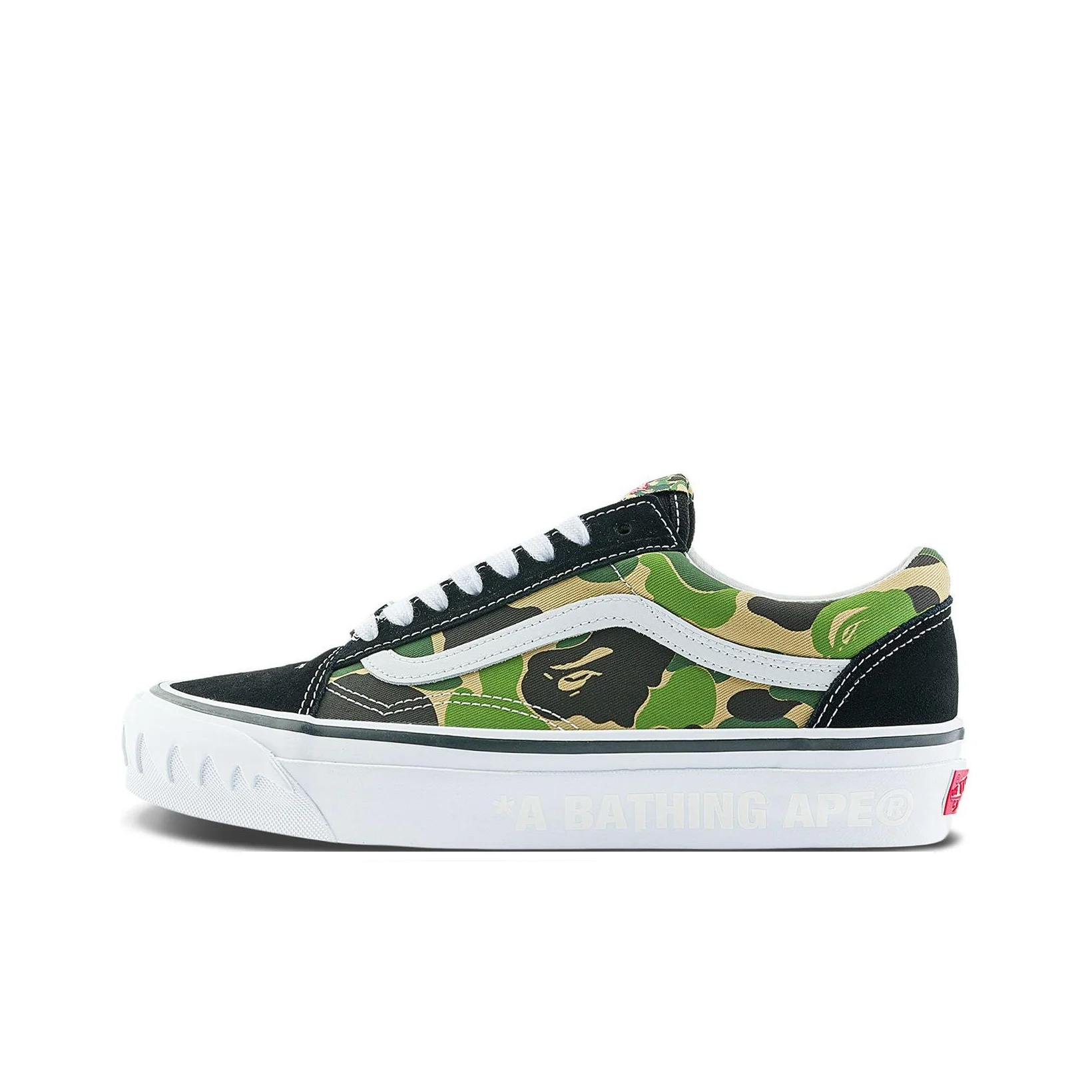 POIZON Old Skool Bape x Old Skool Vans 36 'ABC Camo'