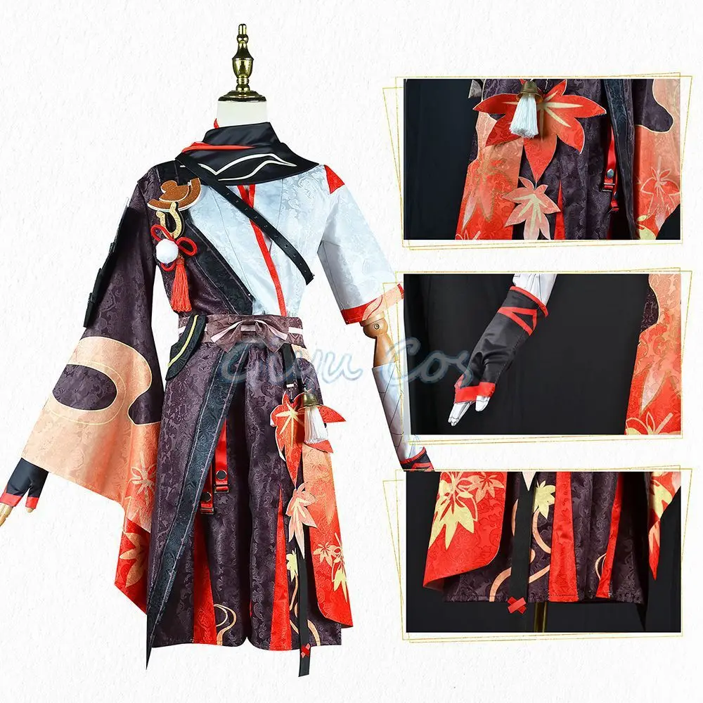 Kaedehara Kazuha Costume Cosplay Genshin Impact uniforme di carnevale per adulti Anime Halloween Party Costumes Masquerade Women Game