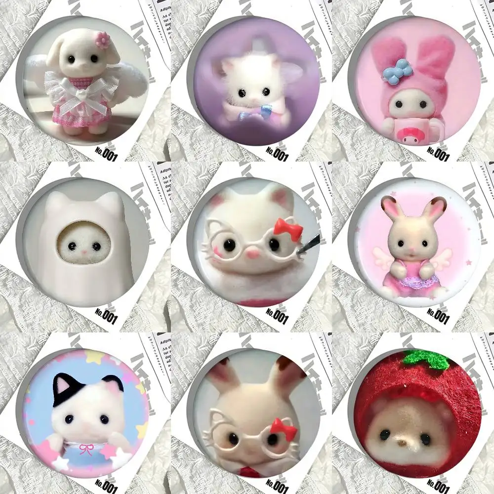 لطيف S-سيلفانيان F-العائلات شارات زر PinsBrooch الإبداعية مضحك يقتبس شارة الملابس على ظهره مجوهرات هدية للأطفال الأصدقاء #1