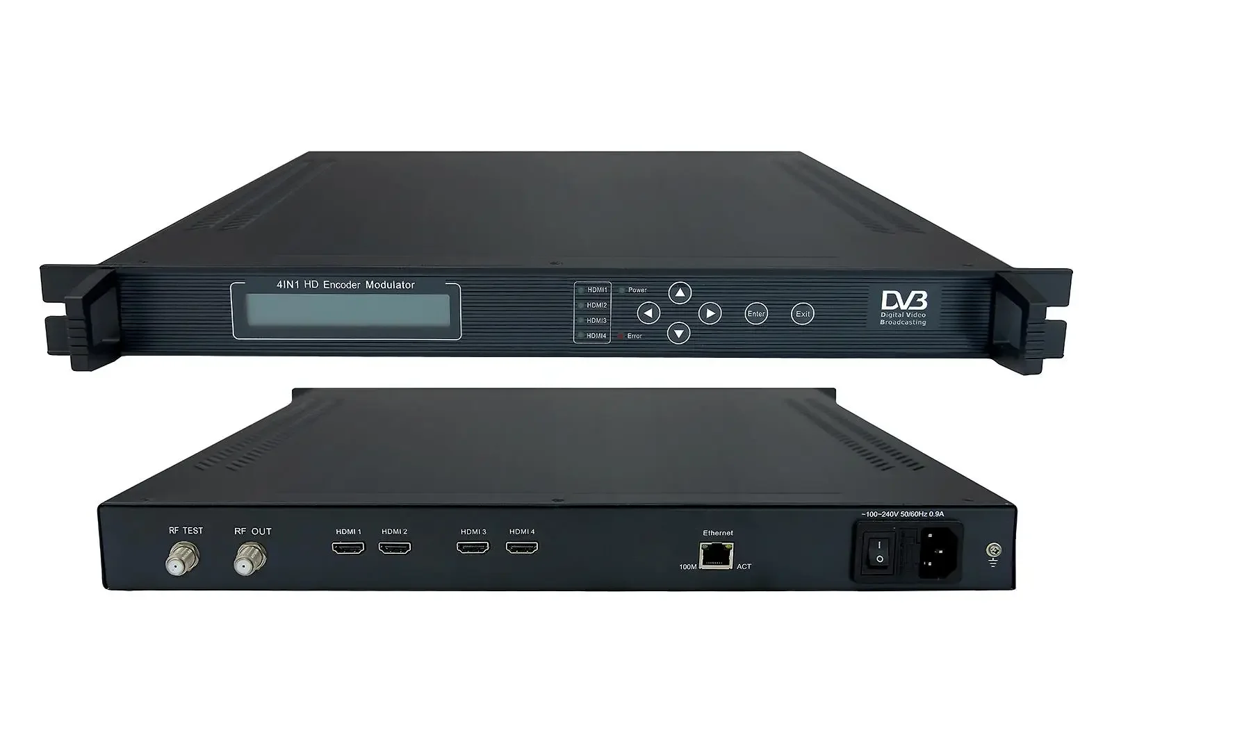 4296 8*HDMI MPEG-4 2*DVB-T Modulator(8HDMI in,2IN1 R F out)