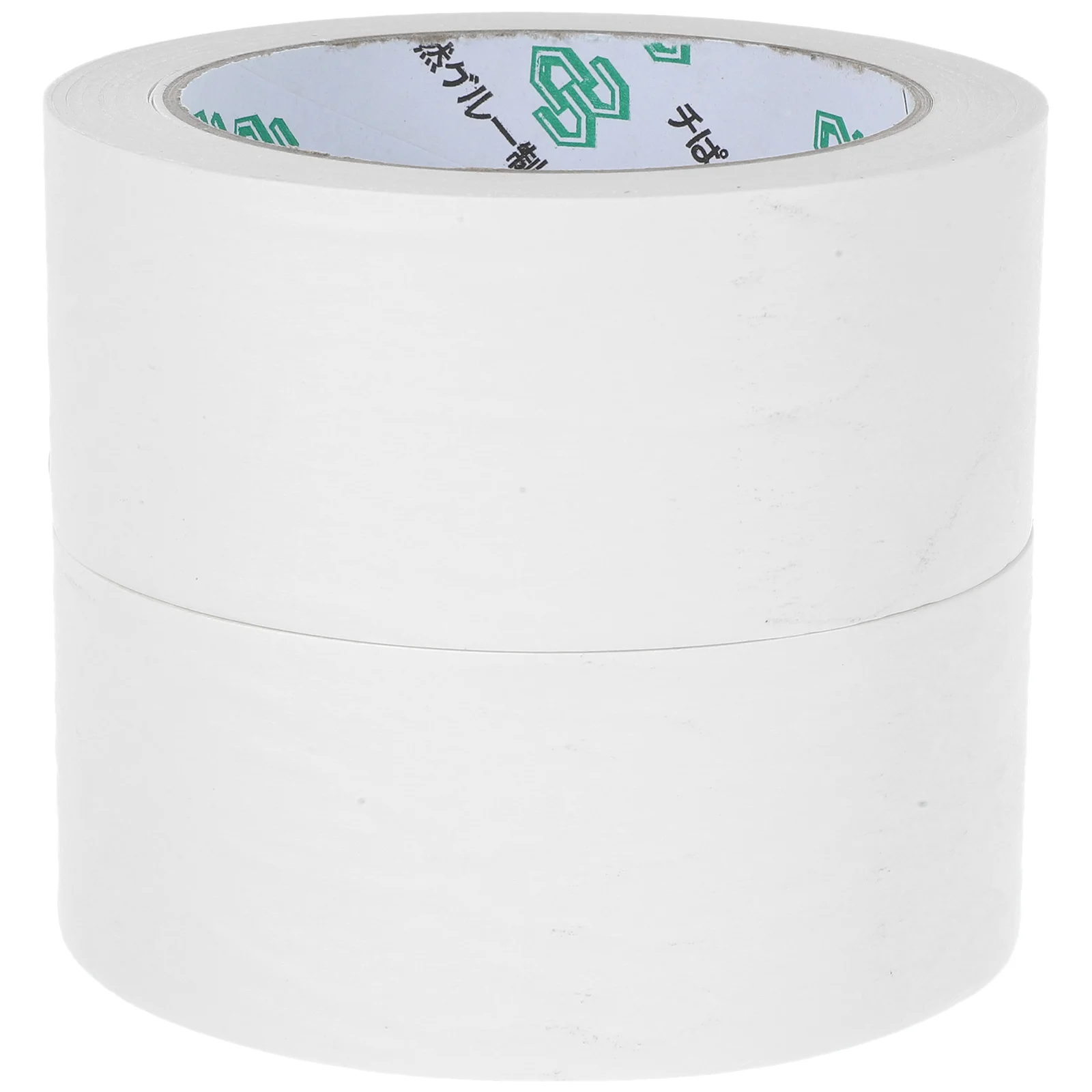 

2 Rolls White Packing Tape Heavy Duty Shipping Paper for Boxes Kraft Mailing Packages Packaging Wide