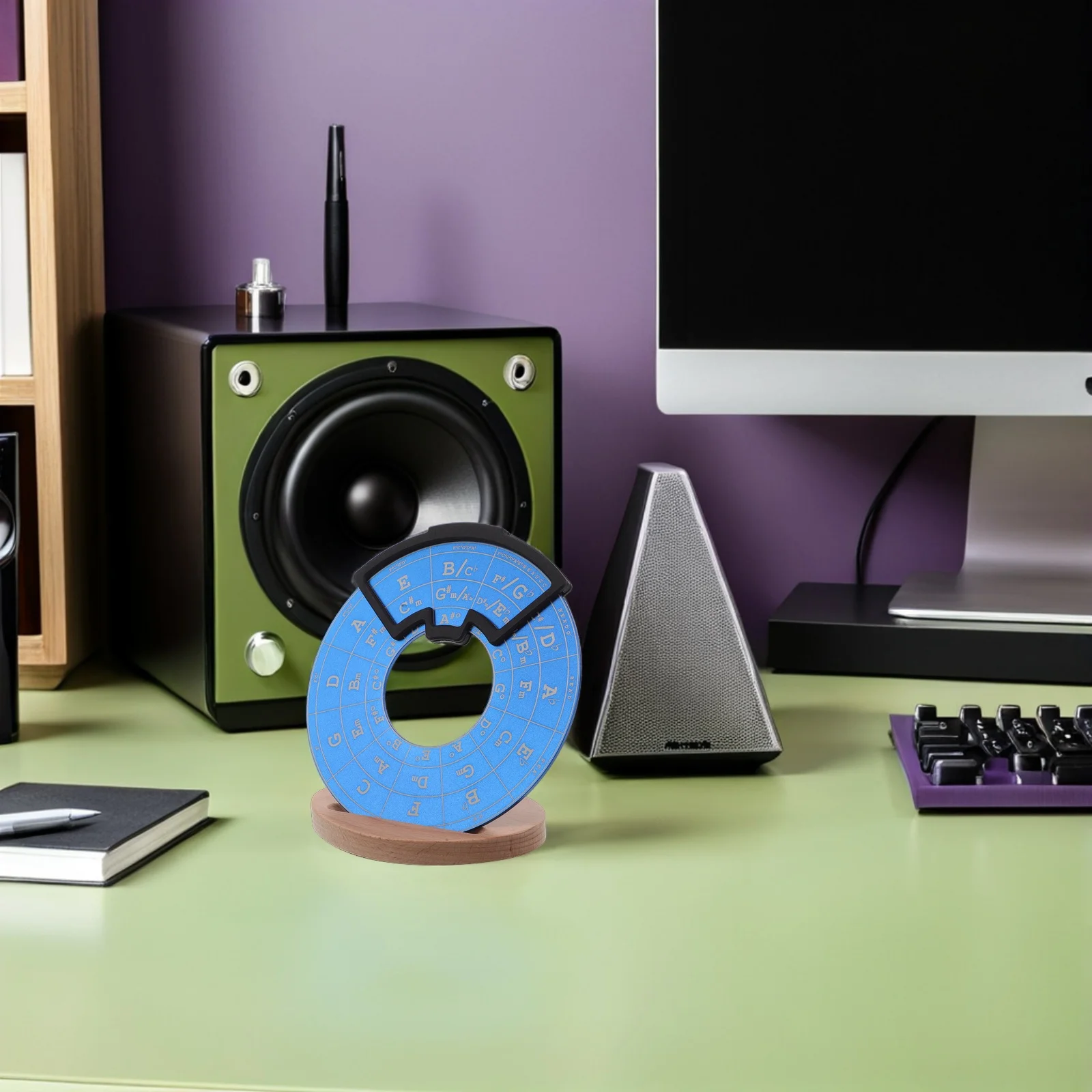 

Pocket Guitar Chord Practice Tool Circle of Fifths Wheel Enhancing Sight Reading Skills and Finger Technique The Chord Wheel