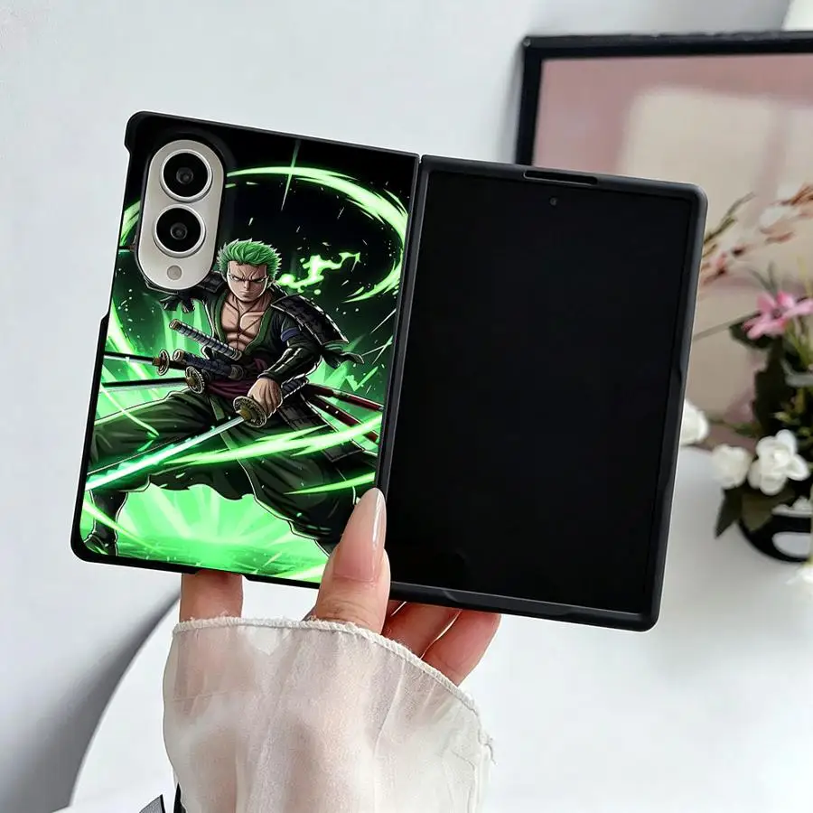 One Piece Luffy ZORO Case for Samsung Galaxy ZFold Wide Z Fold8 Wide ZFold8 Z Fold 8 Luxury Phone Cover