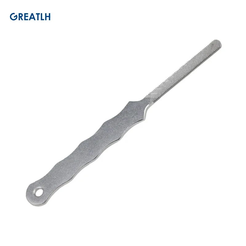 1pcs Bone Rasp Bone File Trochlea Rasp Orthopedic Surgery Instrument Stainless Steel pet