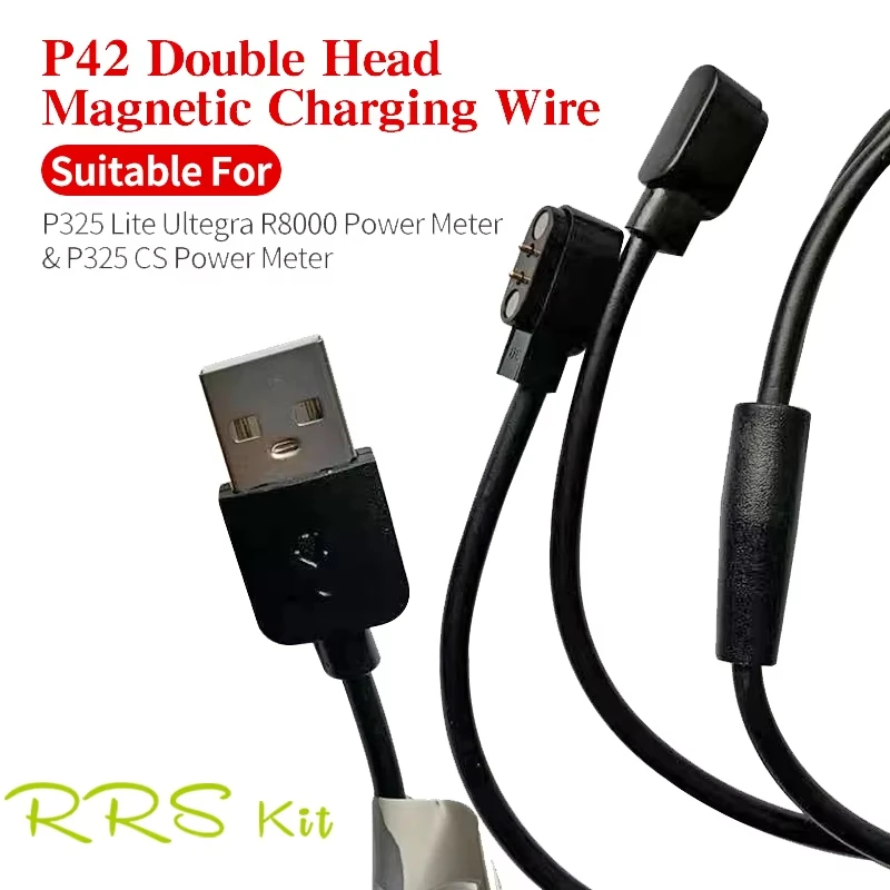 Magene For P325 CS PES P505 Compatible P325 Lite Ultegra R8000 Original Power Meter Charging Cable Dual-Head Magnetic Charging - view 2