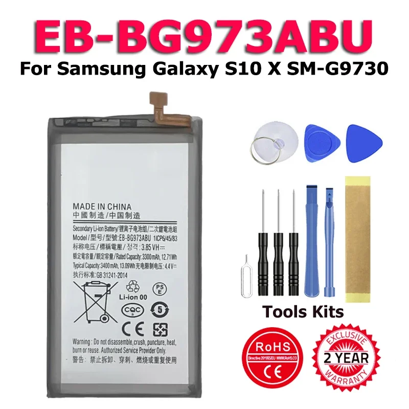 XDOU Battery EB-BG975ABU EB-BG973ABU For Samsung Galaxy S10 S10X SM-G973 G973F G973U G973W G9730 Plus Cellphone Battery