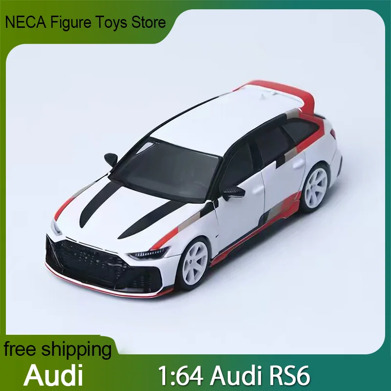 

Ats Diecast Alloy Car Model 1:64 Scale Ats881401 Audi Rs6 Avant C8 Wagon For Adult Collection Desktop Display Decoration Car Toy