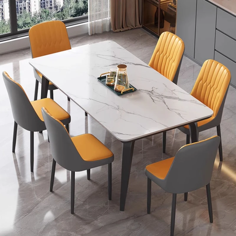 Kitchen Table Sedentary Long Dining Room Tables Restaurant Home Furniture Salon Dinning Muebles Para El Hogar Sets Square