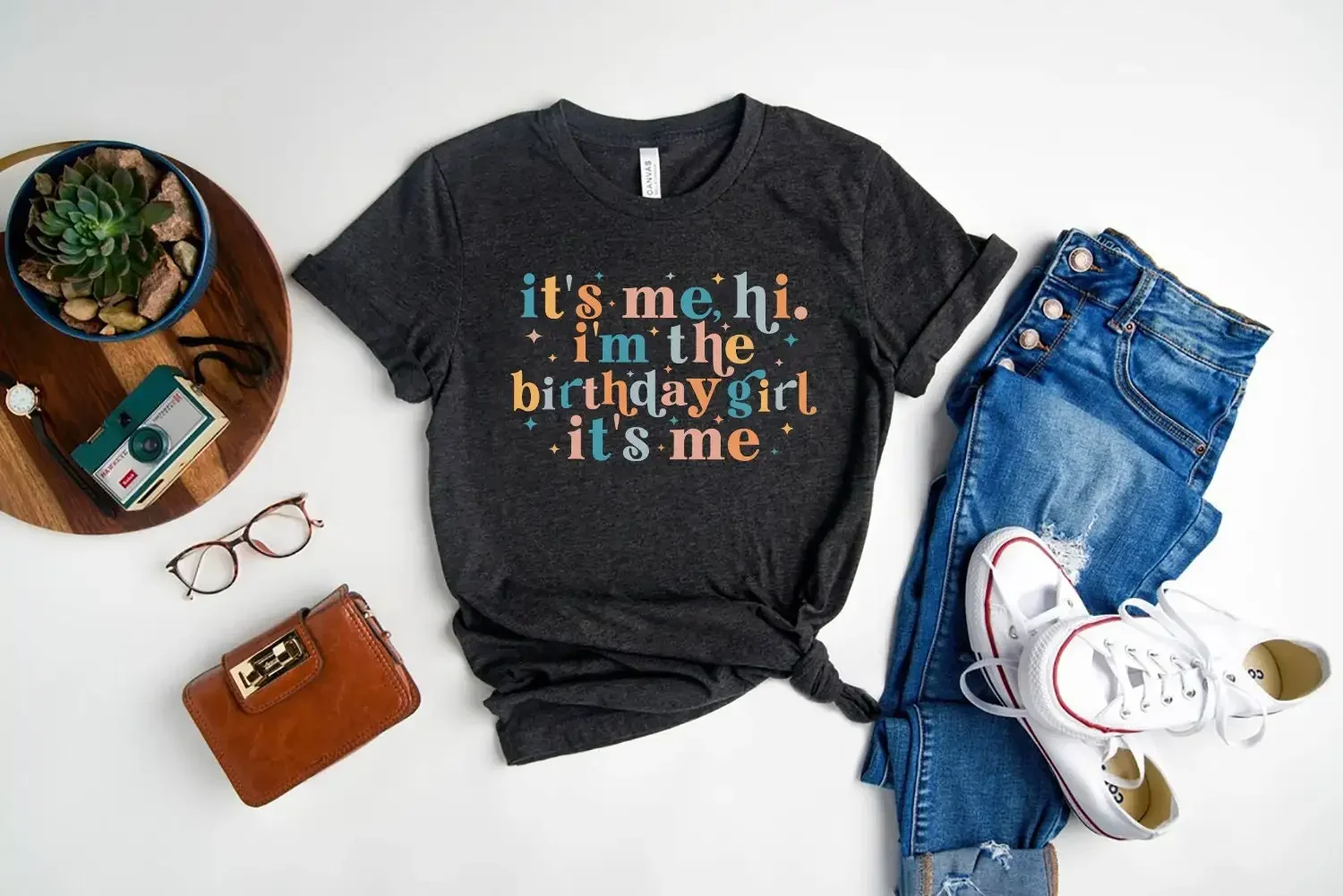 It s Me Hi I m The Birthday Girl T Shirt Party Squad Youth