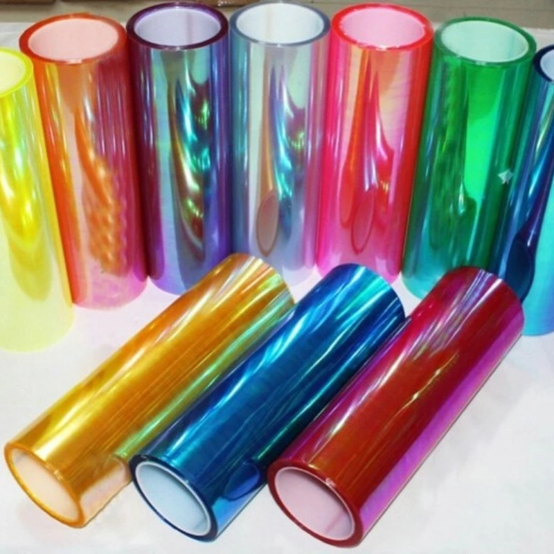 30CM X 100CM Car Styling Chameleon Headlight Taillight Vinyl Tint  Sticker Light Film Wrap Sheet