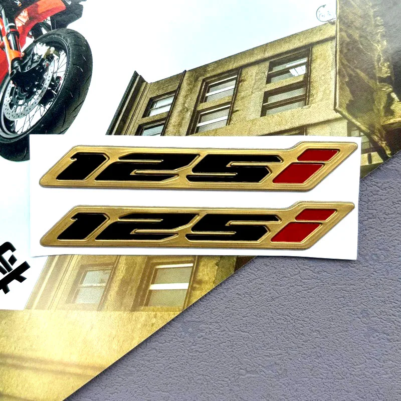 Matte Gold For CLICK 125i 150i HONDA One Pair Multi Color Modification Label Motorcycle Accessories Bright Surface Waterproof