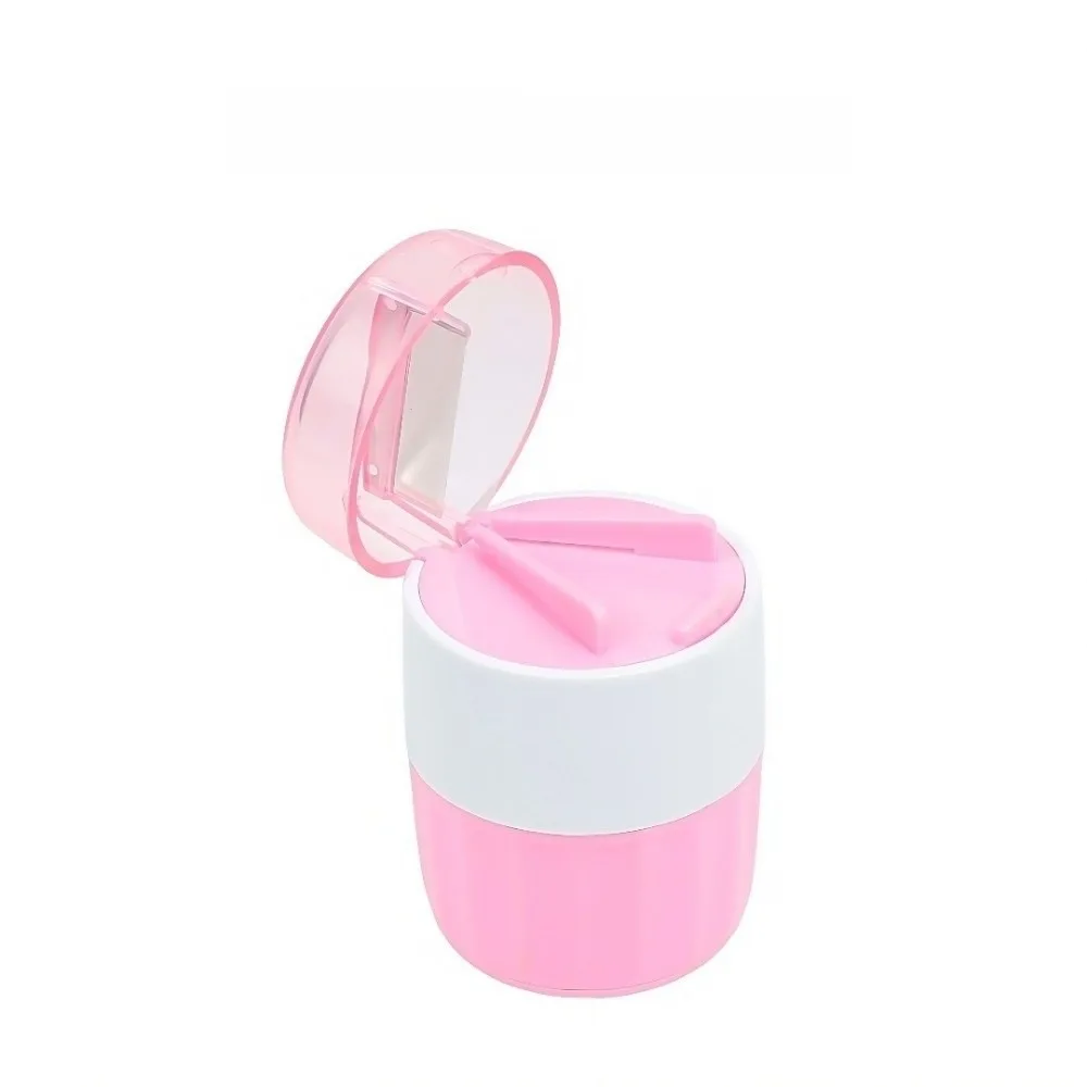 3-in-1 Pill Crusher Stainless Steel Multifunction Tablet Grinder Dust Proof Fine Powder Pills Cutter for Small and Tiny Pills