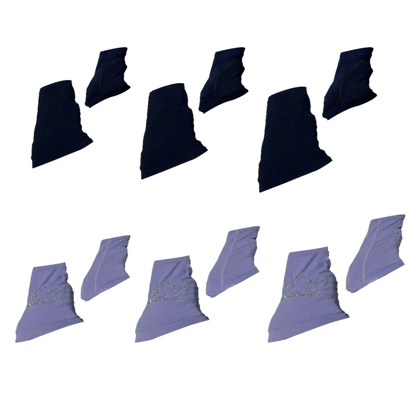 

Грелки для фигурного катания, модные украшения, легкие носки для фигурного катания для танцев, вечеринки в холодную погоду, йоги, спорта