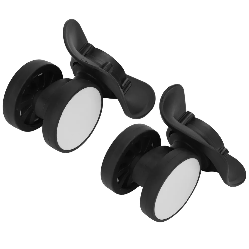 

Пара прочных колес для багажа из ПЭТ/ПП, бесшумные, с винтами, для чемоданов и ручной клади